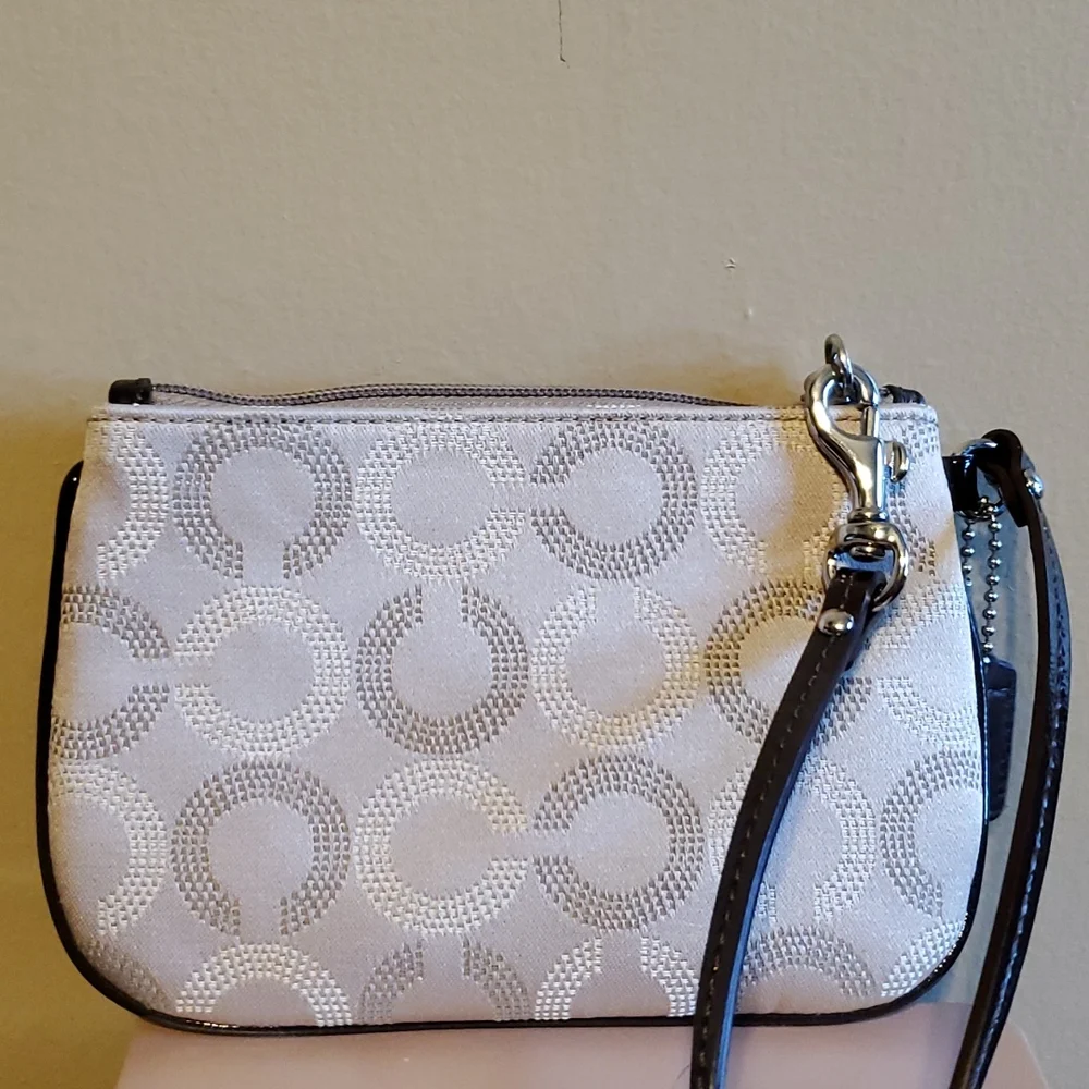 Coach Signature Wristlet